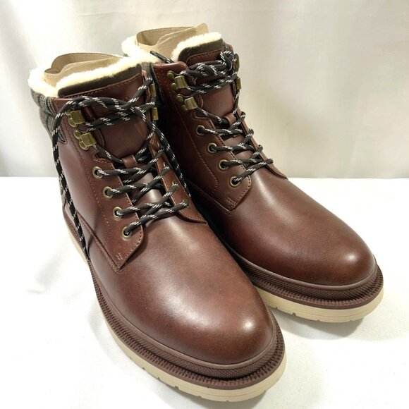 Guess Caismar Men’s Fashion Boots Brown US 10.5 - No Box - Picture 2 of 10